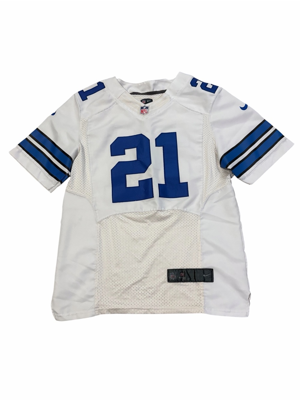 NFL Nike On Field Dallas Cowboys Ezekiel Zeke Elliot Jersey #21 Men’s 40 White